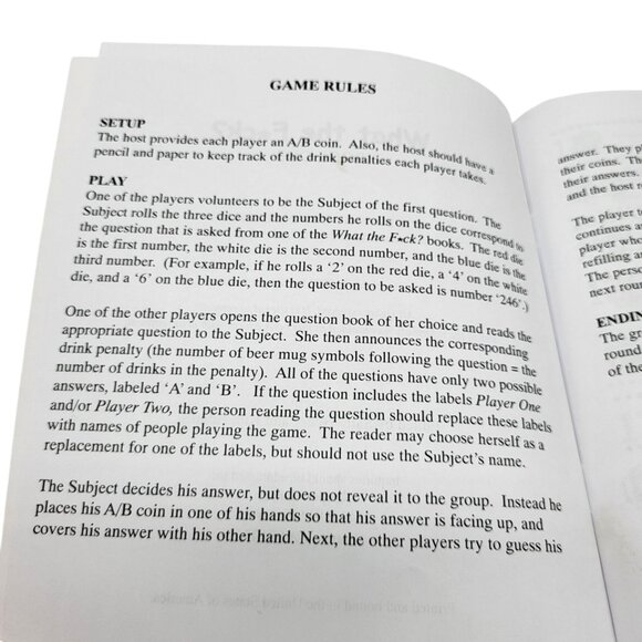 What The F*ck? The Outrageous Drinking Game For 2-100+ Players By Kheper Games - Picture 6 of 14